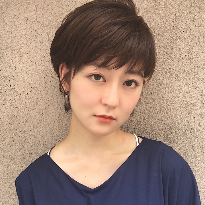 女っぽハンサムショート ヘアスタイル 美容院 美容室 モリオフロムロンドン 原宿本店 大宮 池袋 成増