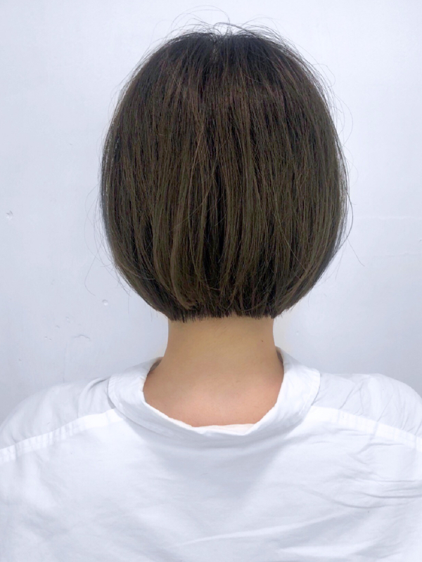 横顔美人ミニマムボブ ヘアスタイル 美容院/美容室モリオフロムロンドン原宿本店/大宮/池袋/成増