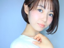 2018年夏秋人気透け感レイヤーボブ