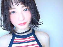 2018年夏秋人気透け感ショートボブ