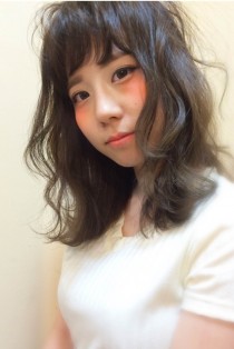 セミロングウェーブ