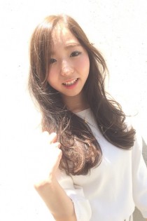 大人かわいいマーメイドロング