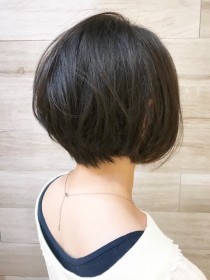 大人ショートボブ