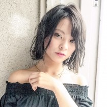セミウェットエアリーボブ
