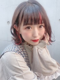 【morio原宿】2020年 人気 切りっぱなし外はねボブ
