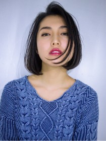 大人ミニマムレイヤーボブ