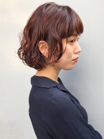 外国人風オレンジブラウンカラー
