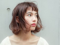 大人かわいい オンまゆ外ハネボブ