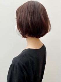大人グラデーションボブ