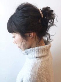 お団子ほつれアレンジ