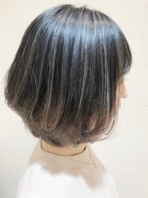 立体感ボブ