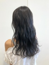 ブリーチ無し透明感たっぷりグレージュ