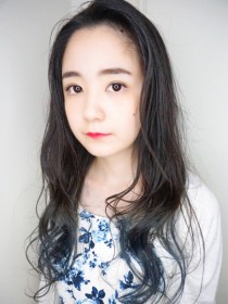 フェザーロングでグラデカラー