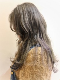 ハイライト×シルバー×バイオレット