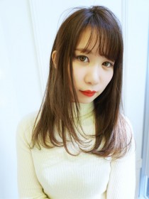 大人かわいいワンカールロング