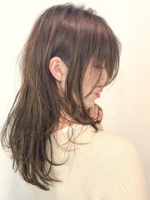 大人かわいい無造作ルーズセミディ♭