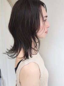 大人ニュアンス ウルフヘア