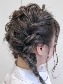 ヘアアレンジ×ツインスタイル