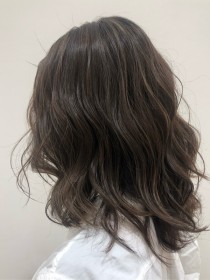 ハイライト × グレージュ