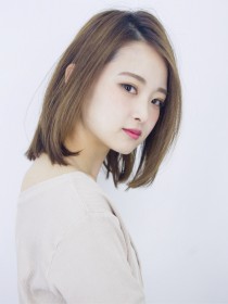 大人ストレートボブ
