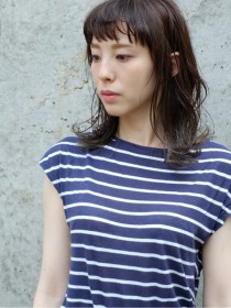 シースルー ボブ