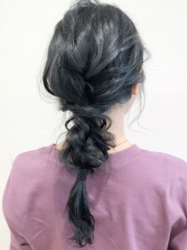 編み下ろし×ミディアム