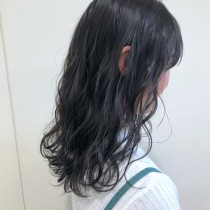 透明感たっぷりグレージュ