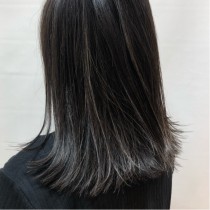 グレージュハイライト