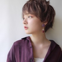 ☆ハイトーンショート くせっ毛風 morio from london成増3号店☆ 