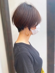 大人柔らかショートボブ