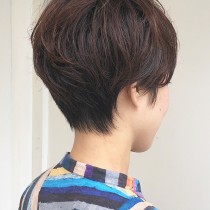 襟足すっきりショート