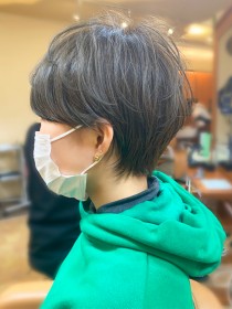 ゆったりマッシュショート