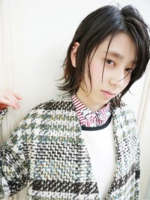 フォトジェニックセミショート