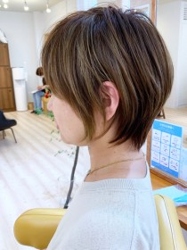 大人可愛いショート