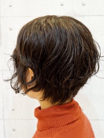 【大人かわいい】ウェーブショート