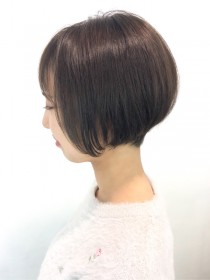 大人かわいいナチュラルショート