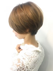愛され小顔ワンサイドショート