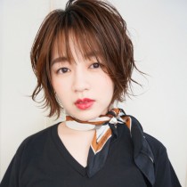 大人ふんわりショートボブ
