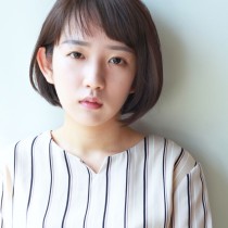 ☆グラデーション×大人ショート×Cカール×小顔×シースルー☆