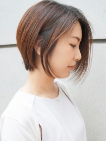 小顔大人ショート