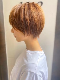 2021年春夏人気エアーショートボブ耳かけ