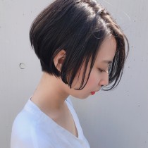 大人可愛いやわらかハンサムショート