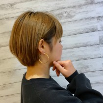 大人可愛いマッシュショート