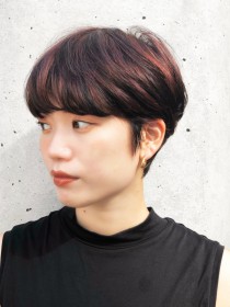 気品のある大人マッシュショート