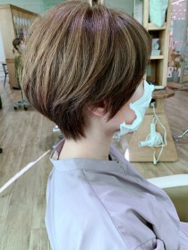 愛され丸みショートボブ