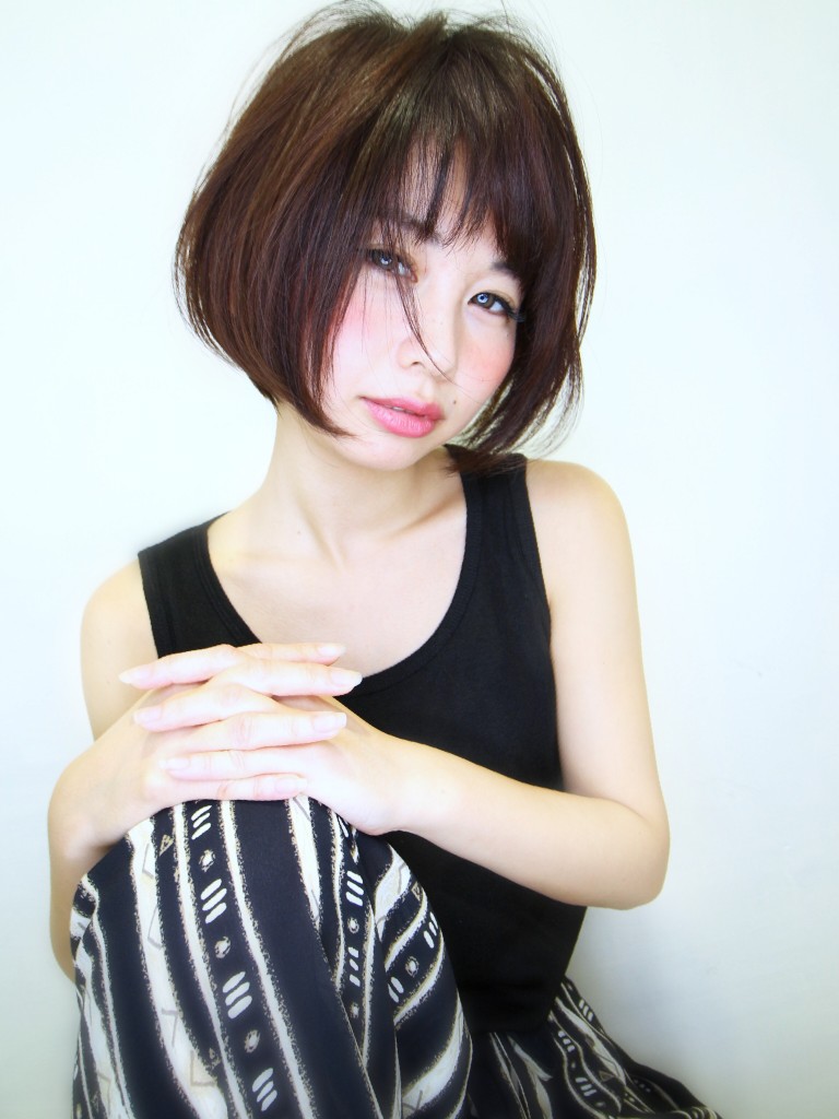 髪型 ショート すっきり